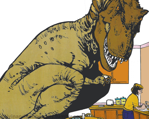 When your inner dinosaur is UNLEASHED...